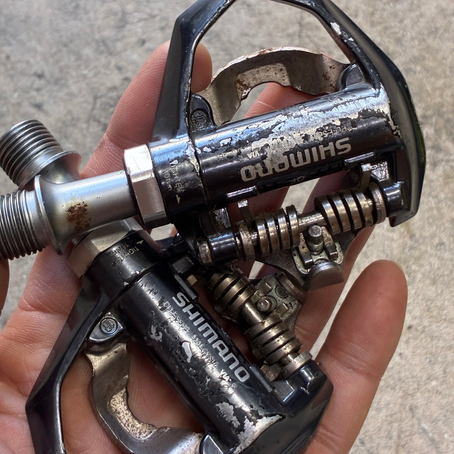 中古　並品 シマノ PD-ES600 片面SPD ビンディングペダル