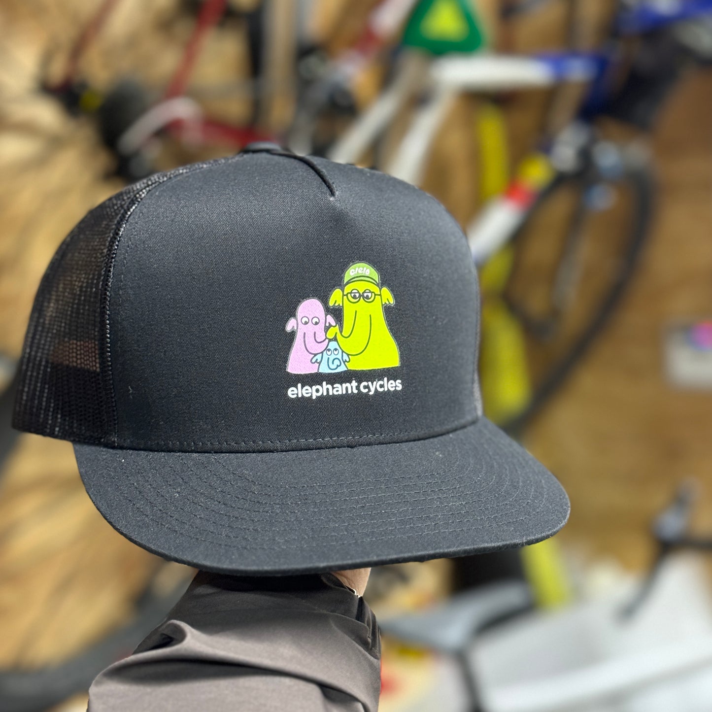 エレファントサイクル オリジナル メッシュ キャップ