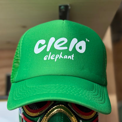 ペン象 が被ってるアメリカンメッシュ キャップ