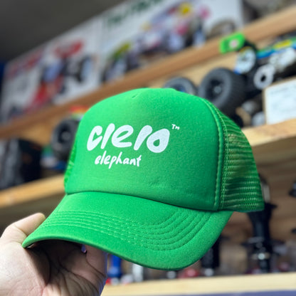 ペン象 が被ってるアメリカンメッシュ キャップ