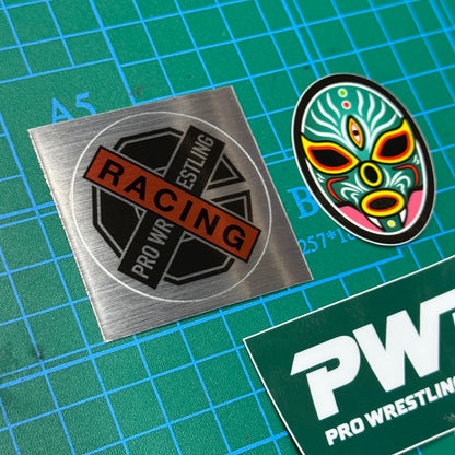 プロレスレーシング ステッカー 3種