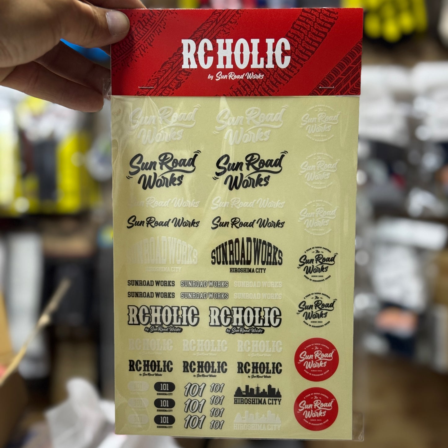 サンロードワークス ラジコンシール