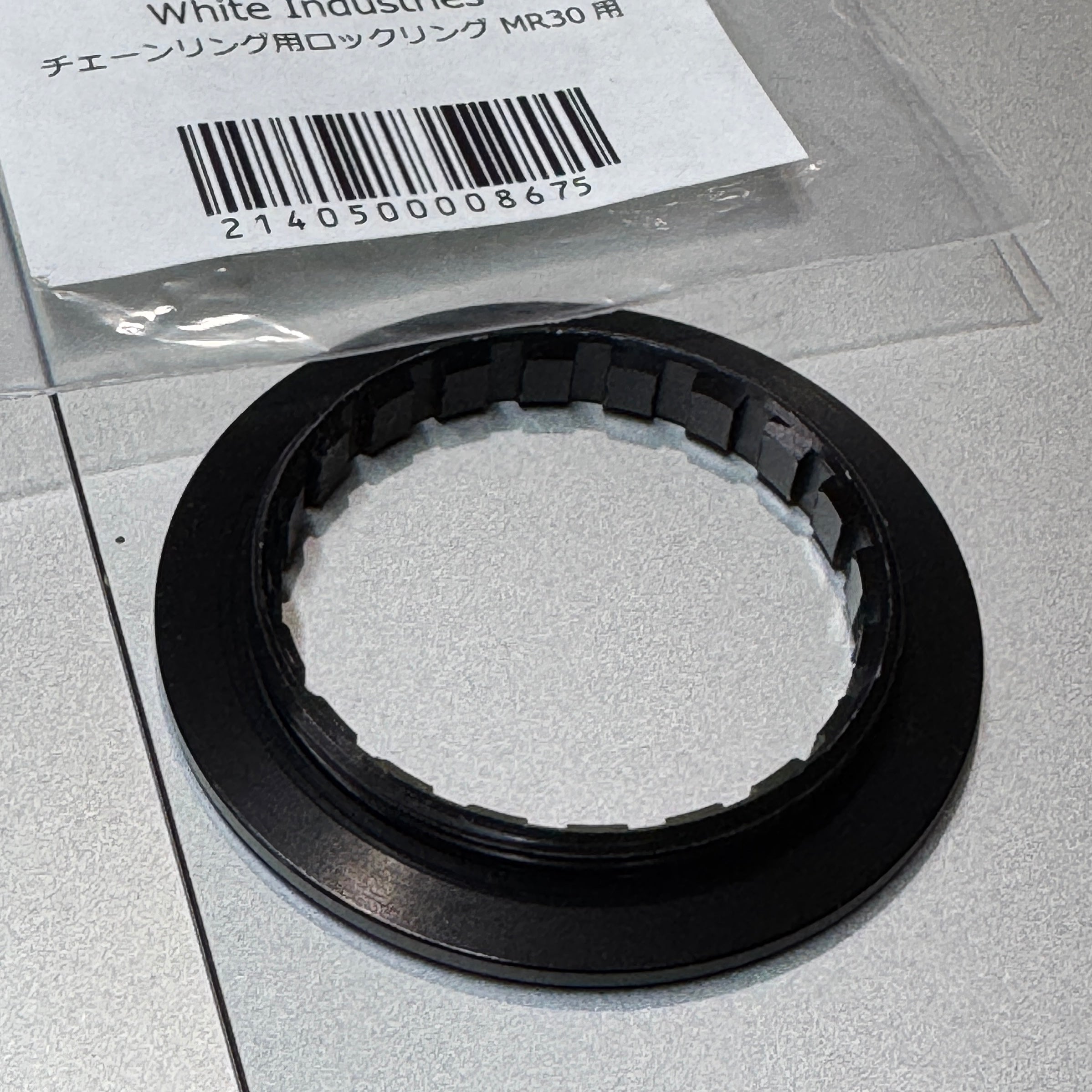 ホワイトインダストリーズ MR30 チェーンリング用 ロックリング WHITE