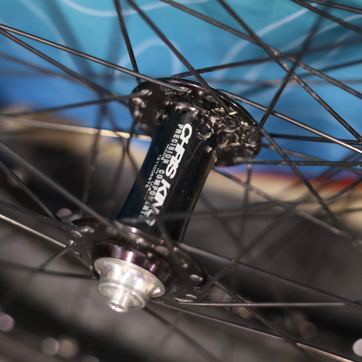 私物中古】クリスキングハブ x マビックオープンプロ 前後ホイール