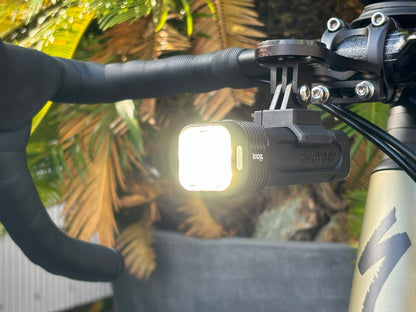 KNOG BLINDER 1400 フロントライト 1400ルーメン USB充電式 5000mAh 自転車 ライト ロードバイク MTB GoProマウント付属 ノグ ブラインダー1400