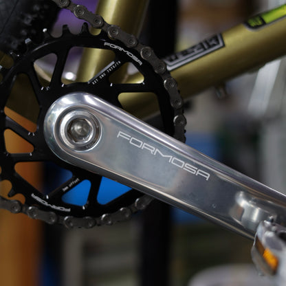 FORMOSA MTBアルミクランク silver