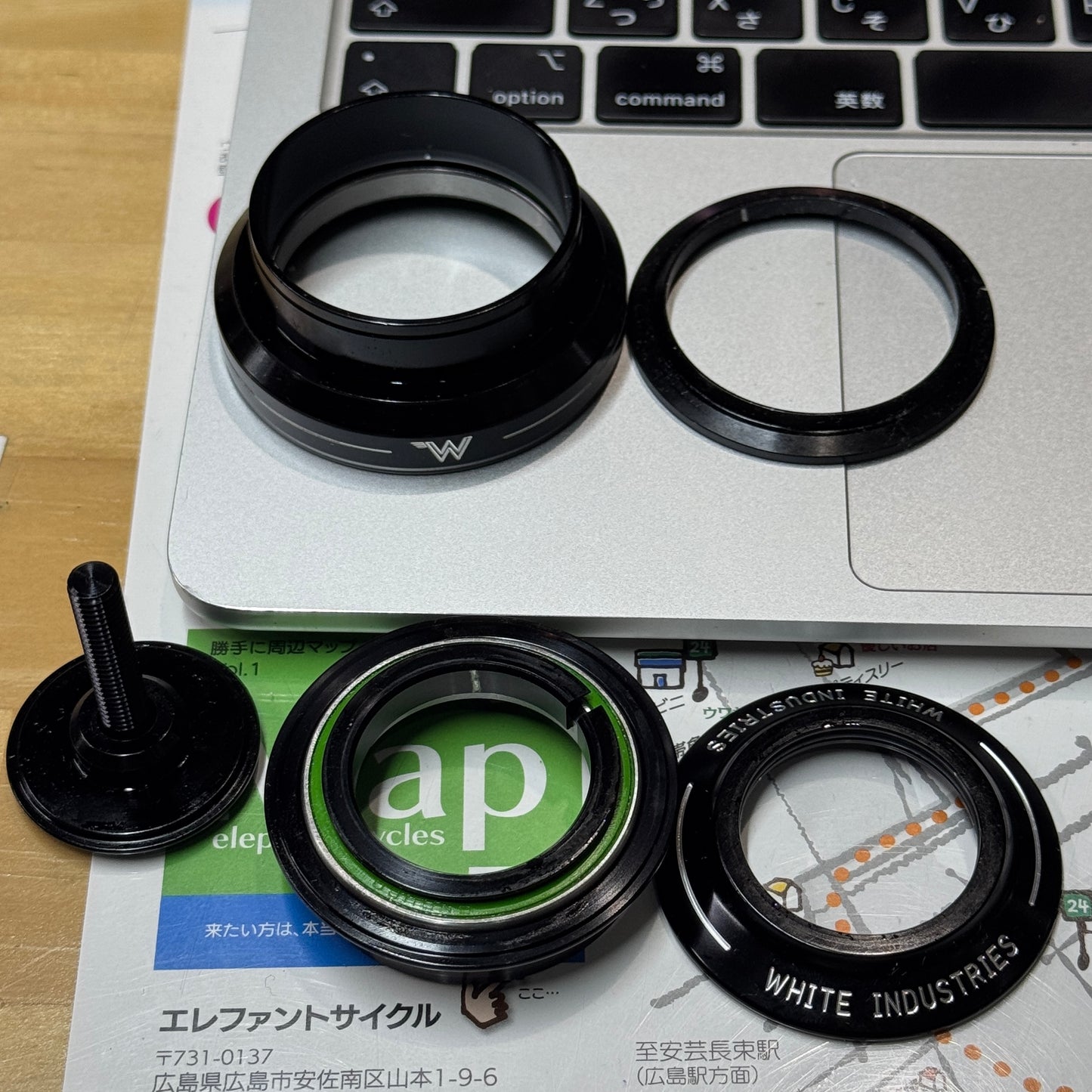 WHITE INDUSTRIES ZS-EC BLK ZS44/28.6-EC44/40