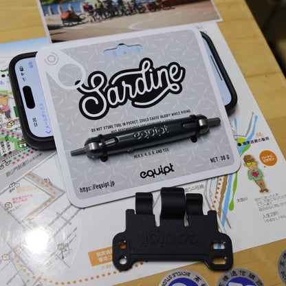 equipt サーディン グレイ色 工具 メンテナンス