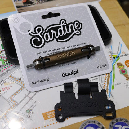 equipt サーディン マットブラン色 工具 メンテナンス