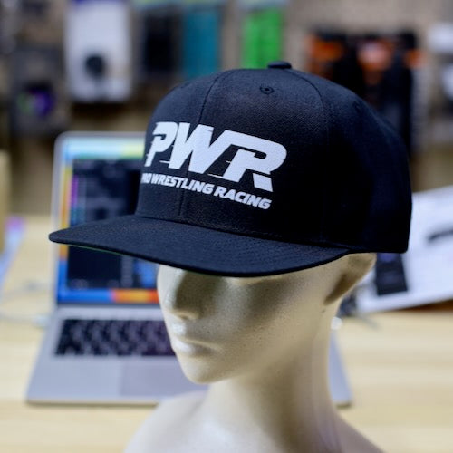 プロレスレーシング フラットバイザー キャップ