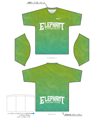 エレファントサイクル メッシュTシャツ