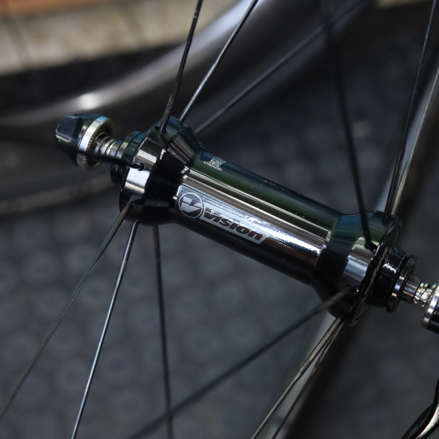【委託販売中古ホイール】Vision Metron TU 44,55ホイール　11-28アルテグラスプロケ付