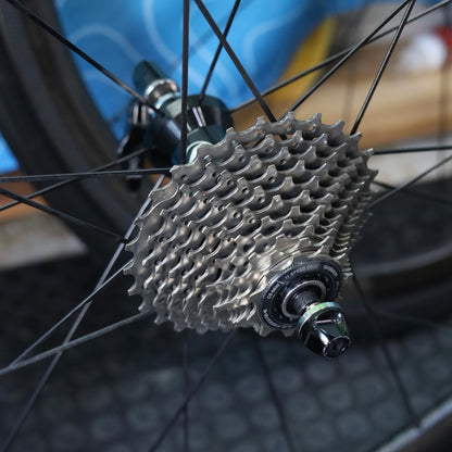 【委託販売中古ホイール】Vision Metron TU 44,55ホイール　11-28アルテグラスプロケ付