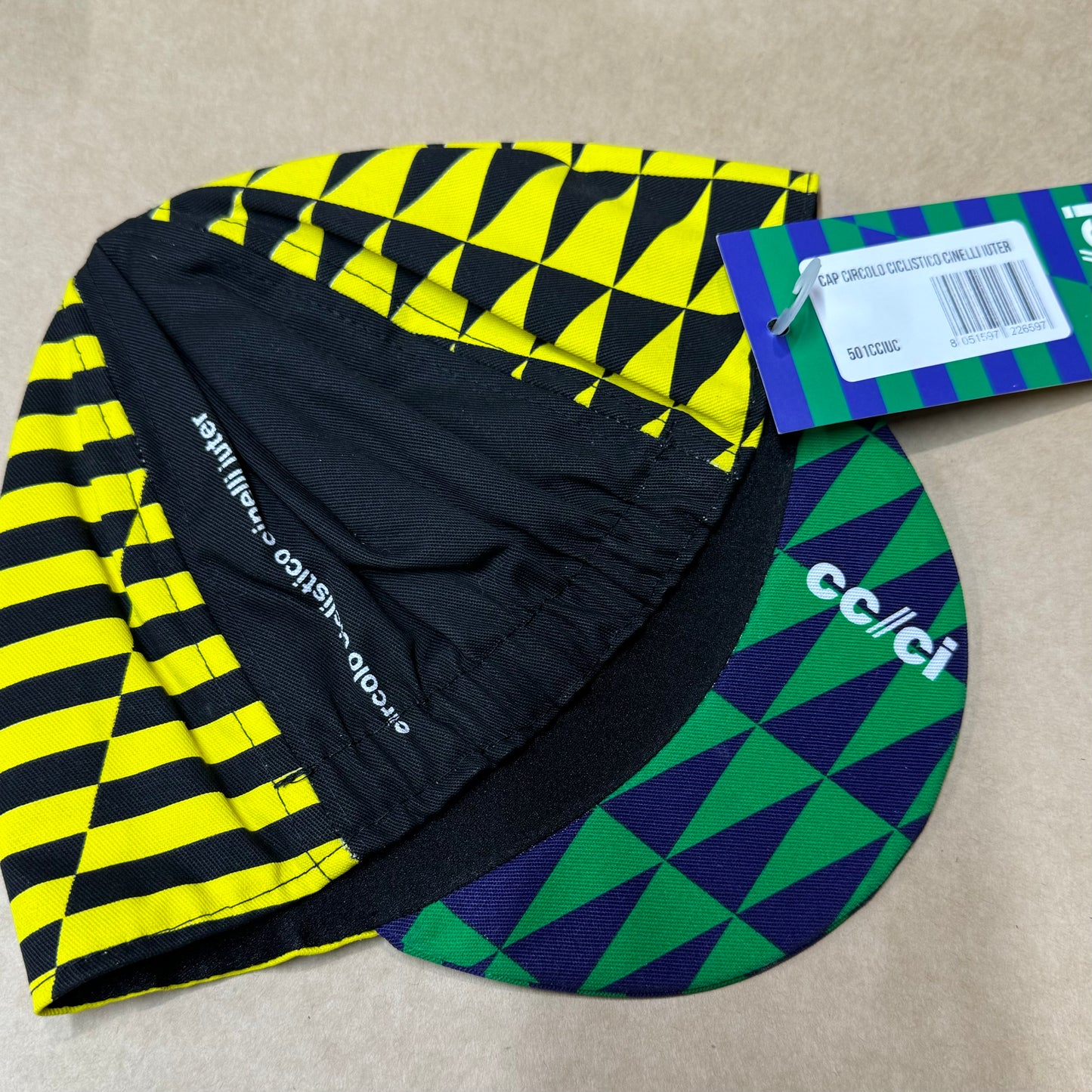 チネリサイクルキャップ CIRCOLO CICLISTICO CINELLI IUTER CAP