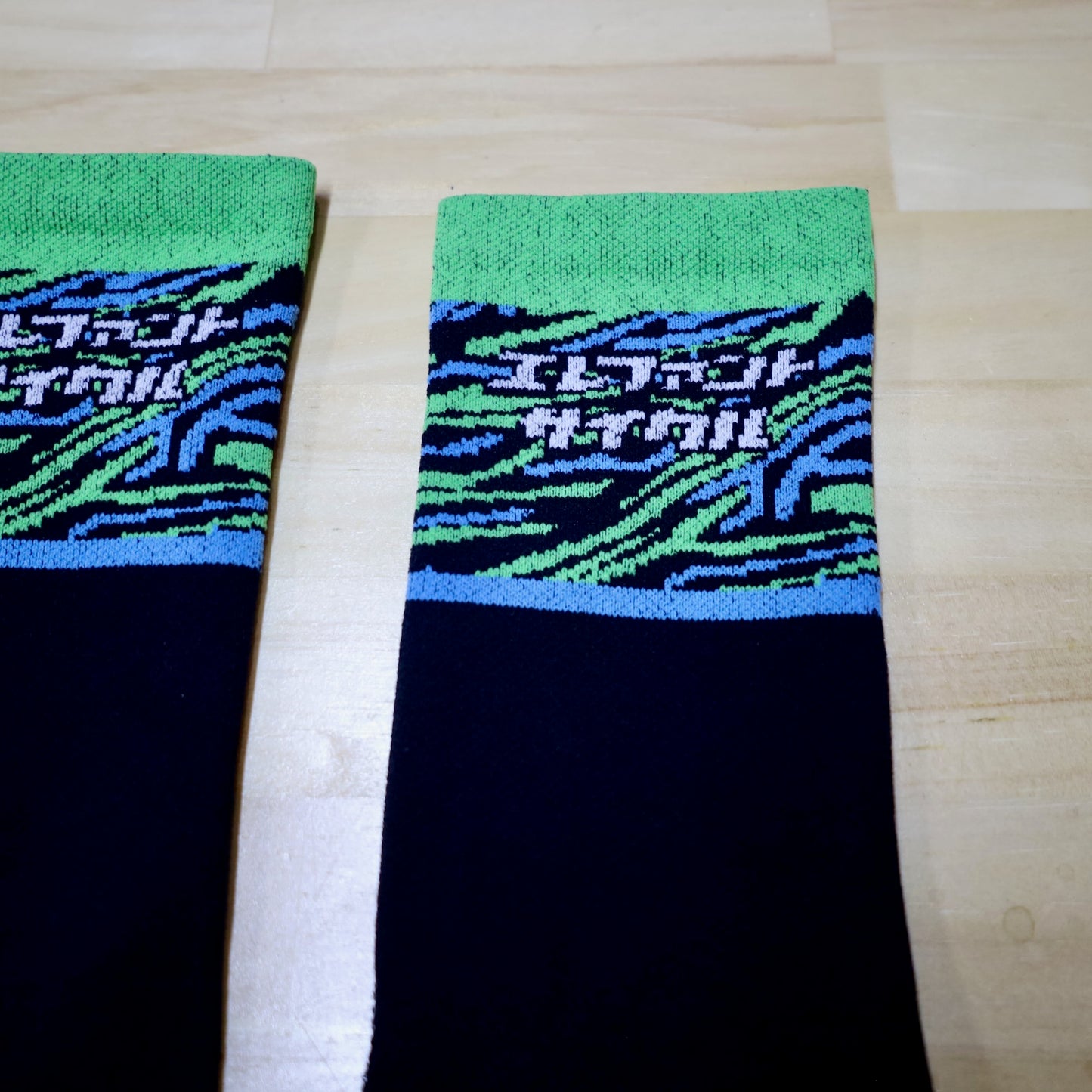 エレファントサイクル オリジナル ソックス ブラック ウエイブワン製 オリジナルジャージ