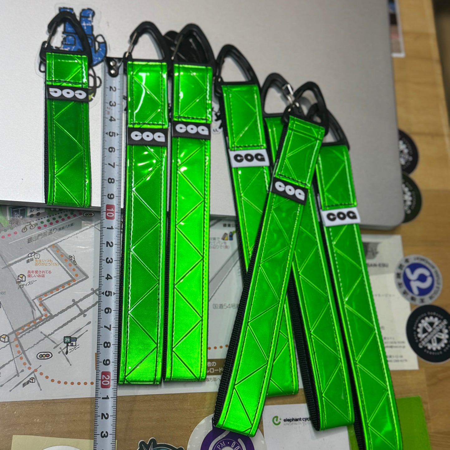 visionary souvenir reflector tag longz（ロングタイプ） ― エレファントサイクル オリジナルリフレクタータグ