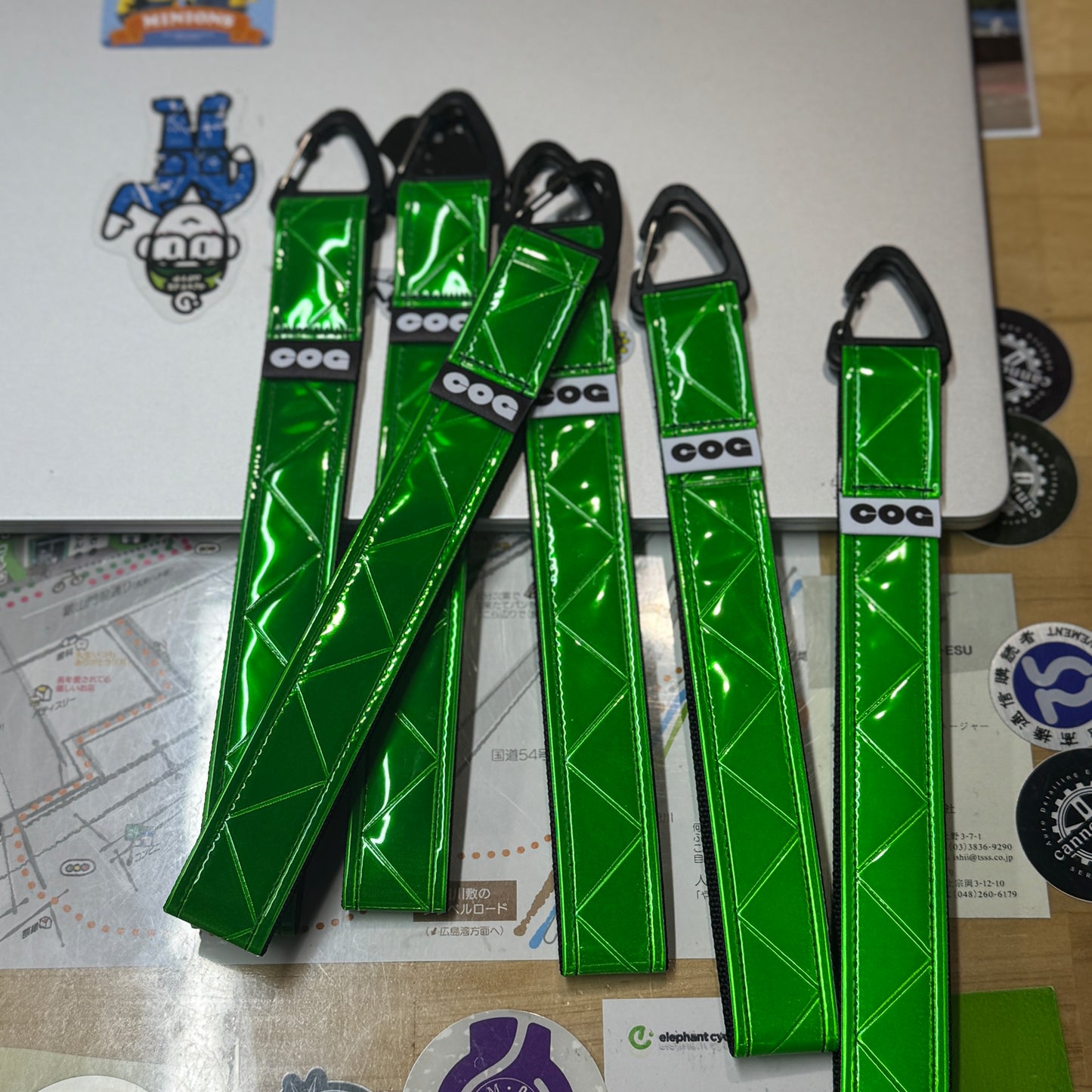 visionary souvenir reflector tag longz（ロングタイプ） ― エレファントサイクル オリジナルリフレクタータグ
