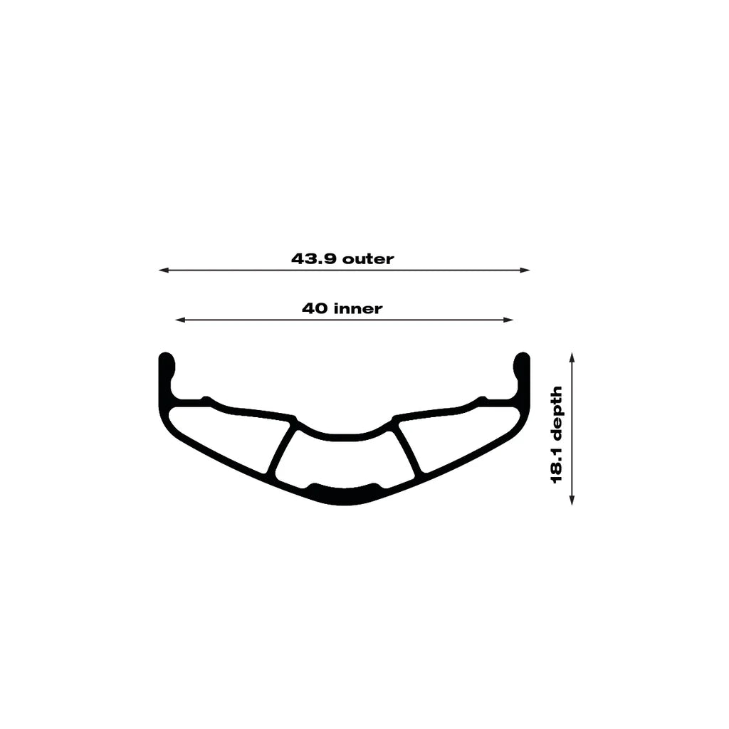WTB KOM Tough TCS 27.5 2.0 リム 2本セット