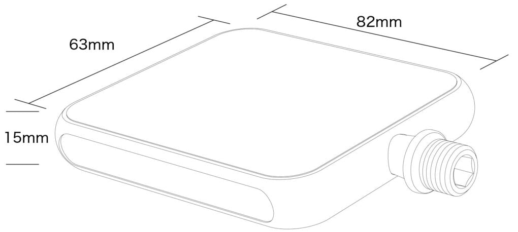 MOTO モト マイクロペダル MICRO PEDAL フラットペダル 軽量 小型 リフレクター付き 自転車ペダル スニーカー対応 自転車通勤 街乗り カジュアル
