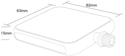 MOTO モト マイクロペダル MICRO PEDAL フラットペダル 軽量 小型 リフレクター付き 自転車ペダル スニーカー対応 自転車通勤 街乗り カジュアル