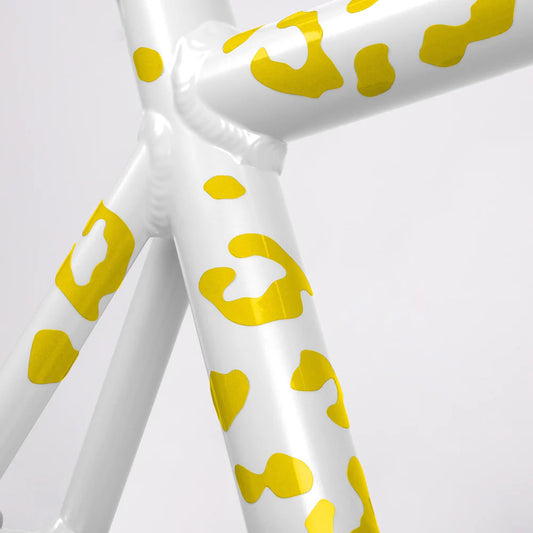 ブックマン リフレクティブステッカー レオパード イエロー BM-348 BOOKMAN Reflective Stickers Leopard Print Yellow 反射 ele0269