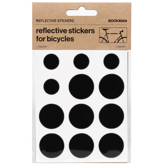 ブックマン リフレクティブステッカー ブラック BM-317 BOOKMAN Reflective Stickers Black 反射 ele0282
