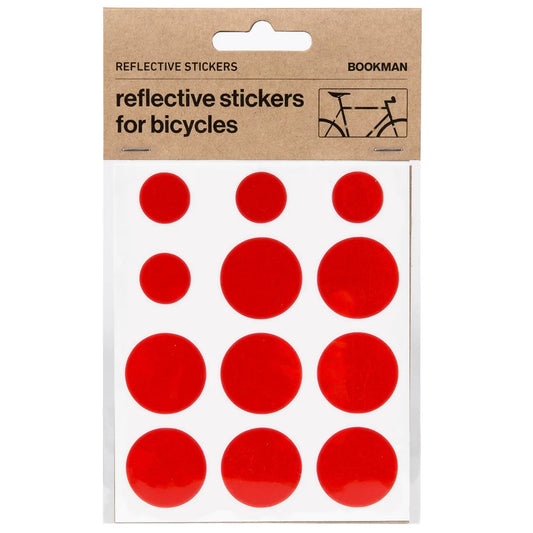 BOOKMAN リフレクター BM-272 Reflective-stickers リフレクティブステッカー Reflective Stickers - Red