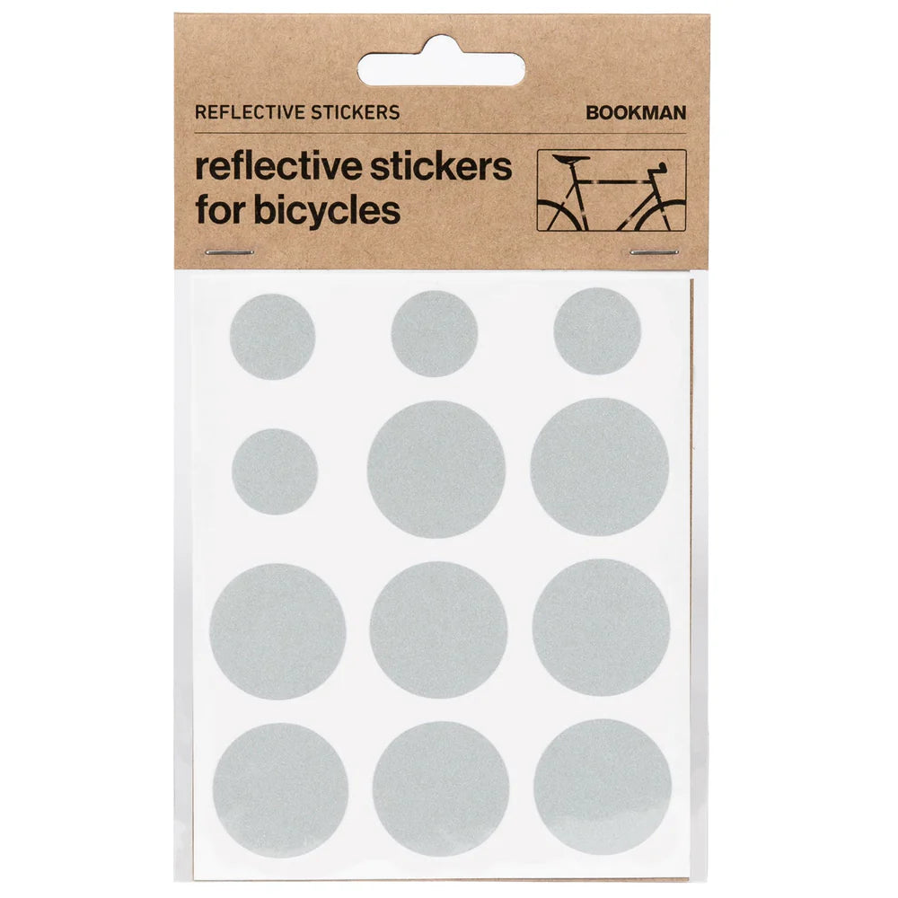 BOOKMAN リフレクター BM-273 Reflective-stickers リフレクティブステッカー Reflective Stickers - White