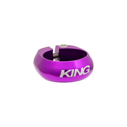 CHRIS KING King Seatpost Collar 30.0mm 3D Violet