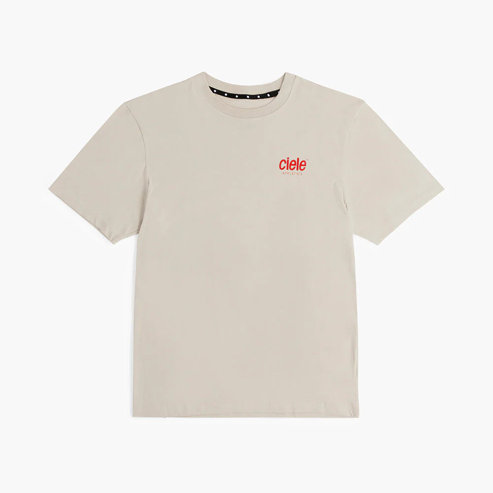 ciele athletics U ORTShirt Athletics Rainy Day｜シエル アスレチックス ユニセックス Tシャツ リサイクルコットン ランニング カジュアル