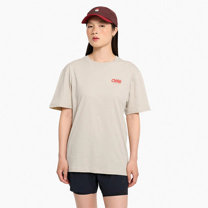 ciele athletics U ORTShirt Athletics Rainy Day｜シエル アスレチックス ユニセックス Tシャツ リサイクルコットン ランニング カジュアル