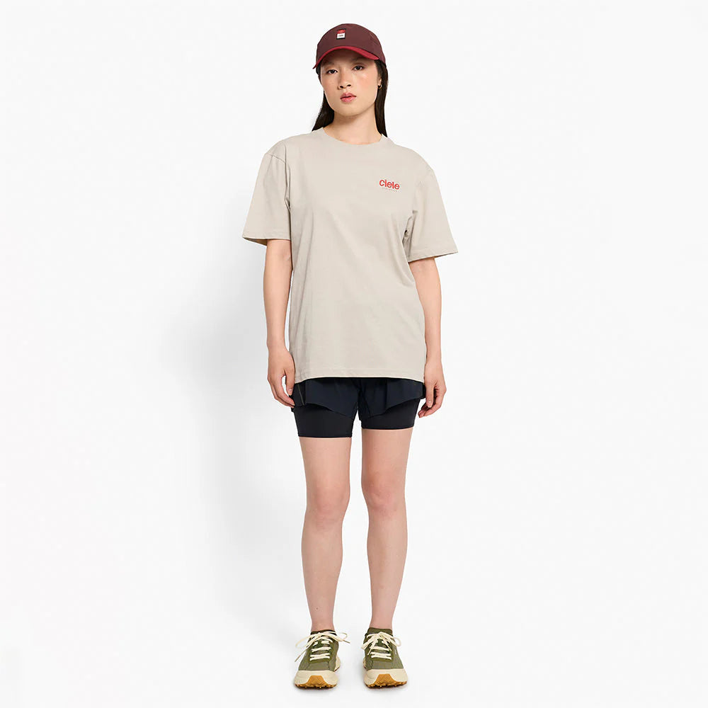 ciele athletics U ORTShirt Athletics Rainy Day｜シエル アスレチックス ユニセックス Tシャツ リサイクルコットン ランニング カジュアル