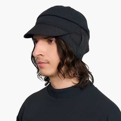 ciele（シエル）VLV Beanie Lite Shadowcast｜軽量 冬用ビーニー つば付き ランニング 防寒 PHORMrite DIAMAfleece