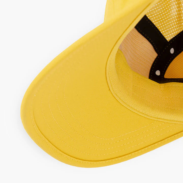 ciele（シエル）GOCap Classic Athletics Sulfur M/L｜ランニングキャップ 軽量 速乾 パッカブル 反射ロゴ UPF50+