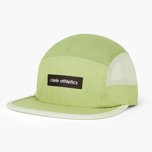 ciele GOCap Field Iconic Bar Tarragon/Fava M/L シエル ランニングキャップ