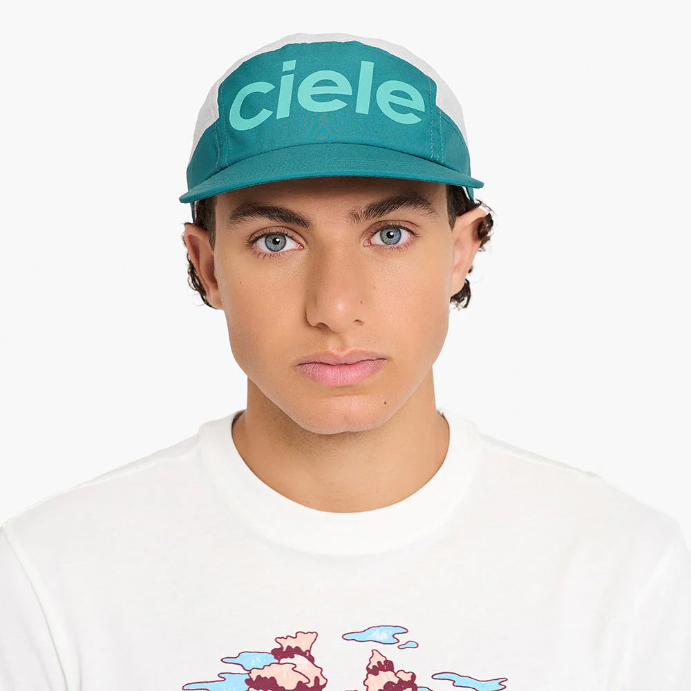 ciele GOCap Comp Century Harbor/Light Grey｜シエル ゴーキャップ コン プ センチュリー M/L ランニングキャップ