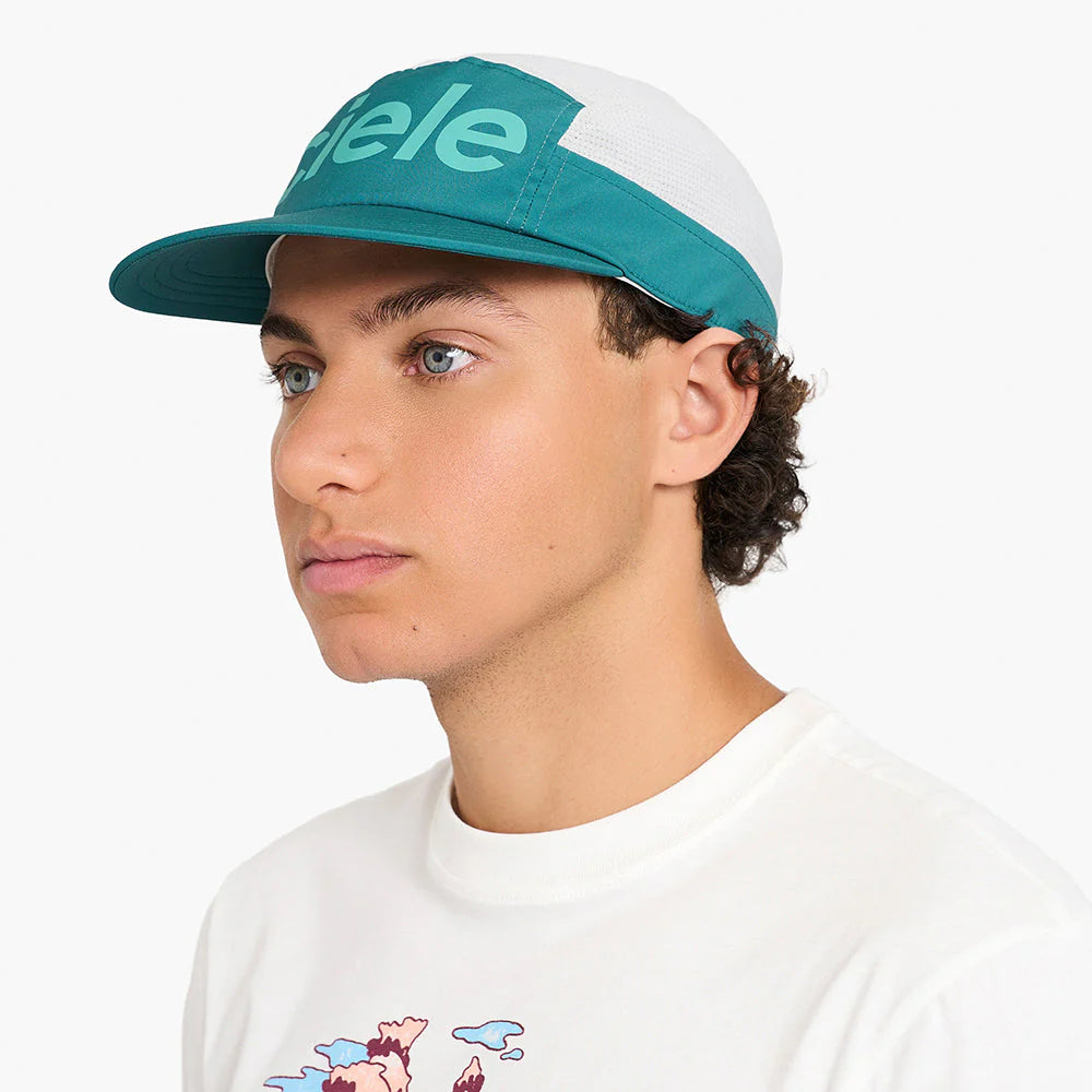 ciele GOCap Comp Century Harbor/Light Grey｜シエル ゴーキャップ コン プ センチュリー M/L ランニングキャップ