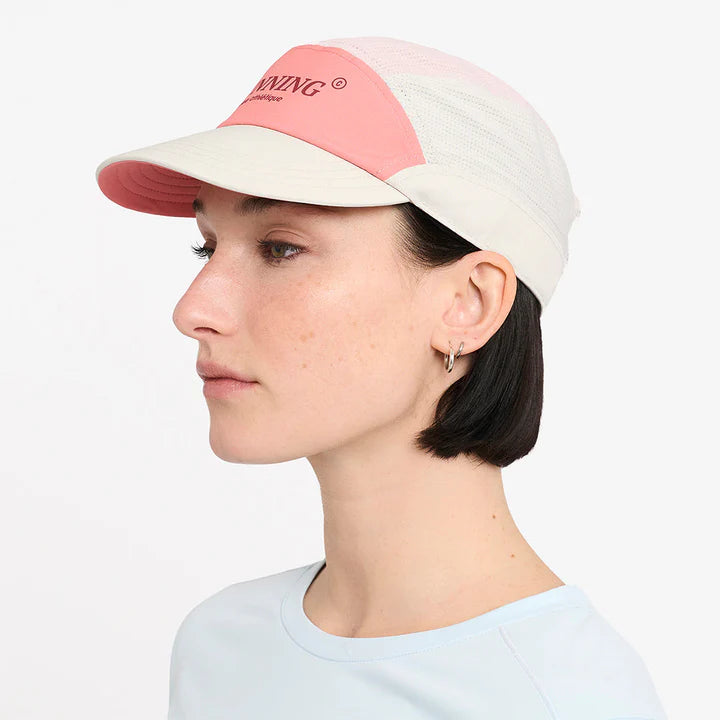 ciele FSTCap SC Comp Running C ブロッサム／レイニーデイ｜軽量42g・吸汗速乾・ランニングキャップ