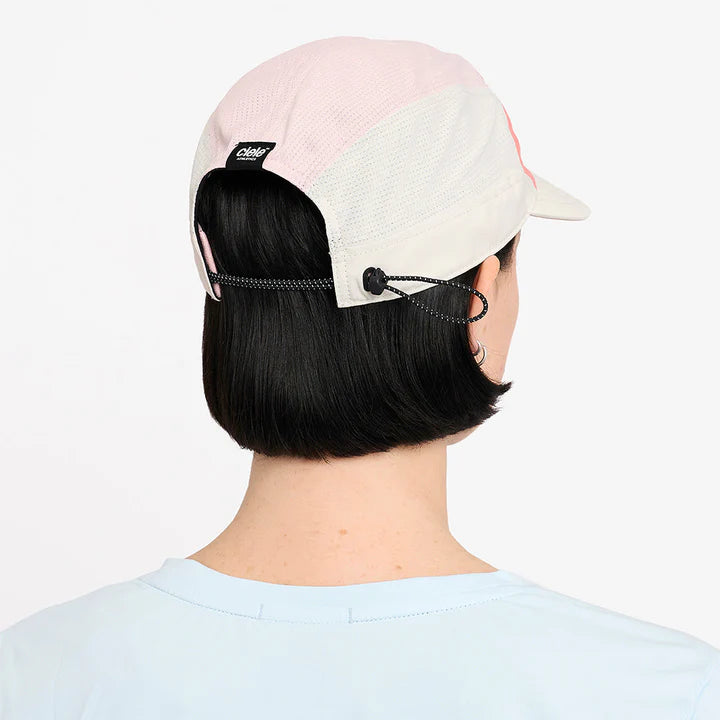 ciele FSTCap SC Comp Running C ブロッサム／レイニーデイ｜軽量42g・吸汗速乾・ランニングキャップ