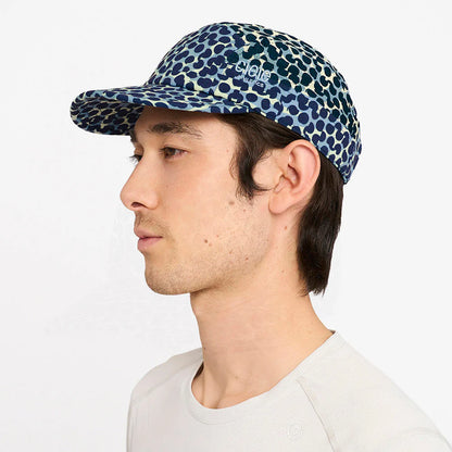 ciele GOCap SC Field All Over Dotra Deep Space M/L｜ランニングキャップ 軽量 吸汗速乾 UVカット リフレクター