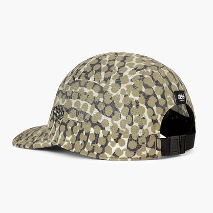 ciele GOCap SC Field All Over Dotra Canvas M/L｜ランニングキャップ 軽量 吸汗速乾 UVカット リフレクター