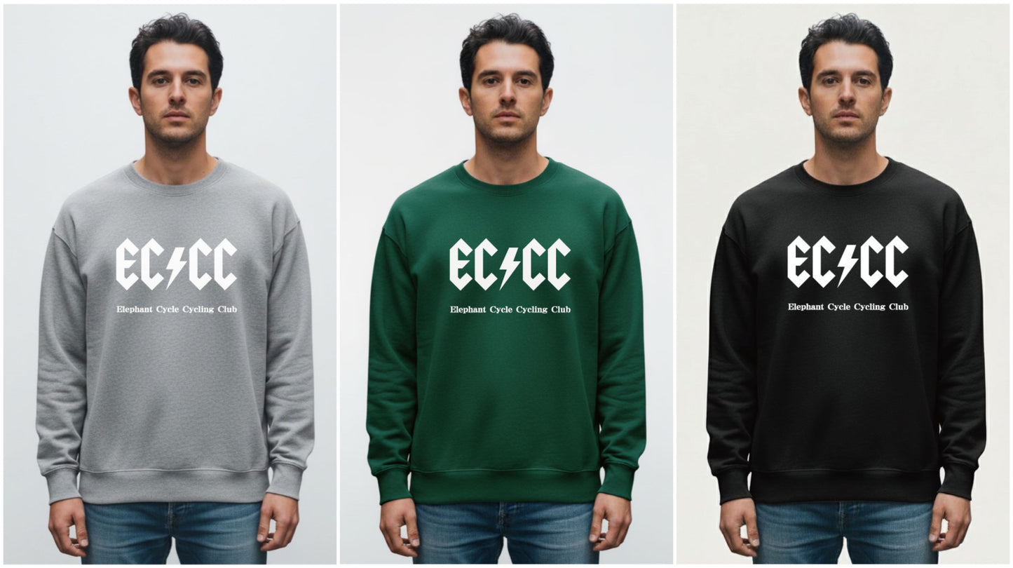 ECCC オリジナルトレーナー｜エレファントサイクルサイクリングクラブ公式トレーナー（Printstar 9.7オンス）