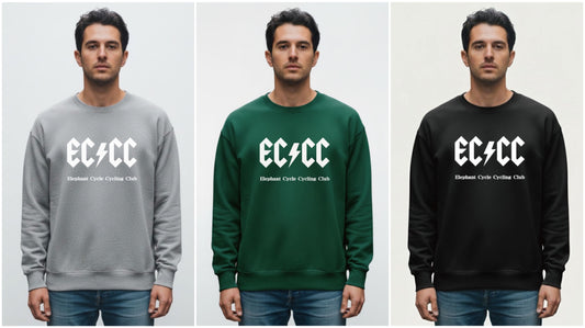 ECCC オリジナルトレーナー｜エレファントサイクルサイクリングクラブ公式トレーナー（Printstar 9.7オンス）