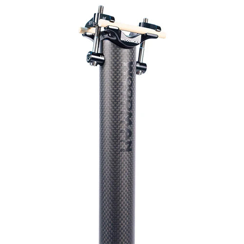 WOODMAN ウッドマン Carbo GT2 カーボンシートポスト 600mm 34.9mm birdy バーディー対応 折りたたみ自転車 カスタムパーツ