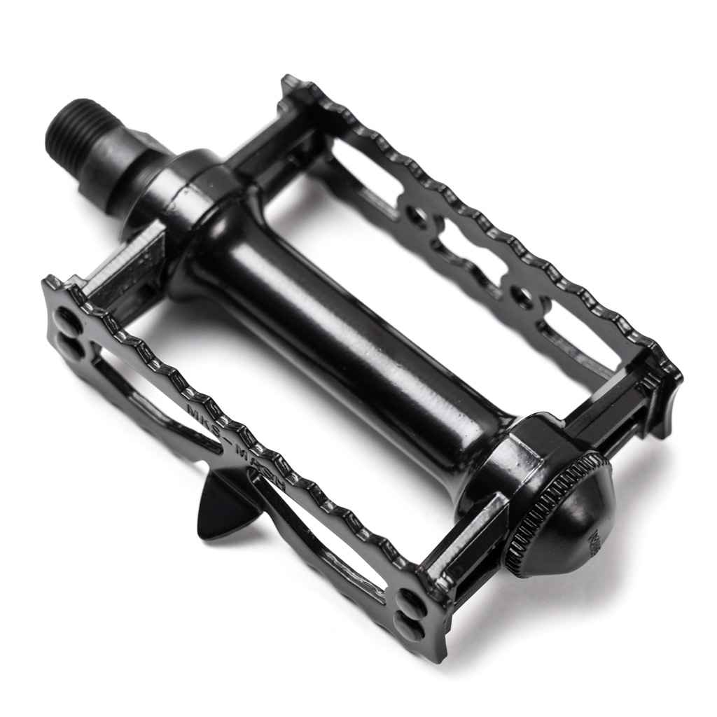 MKS MASH STREAM WIDE PEDAL オールブラック 三ヶ島製作所 ミカシマ マッシュ ストリーム ワイド ペダル 自転車 ピスト クロスバイク
