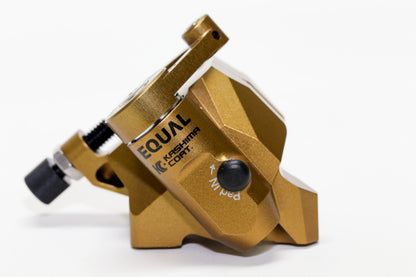 EQUAL 機械式ディスクブレーキキャリパー 前後セット フラットマウント カシマコート対応 メカニカルディスクブレーキ 軽量 高制動 ロード シクロクロス