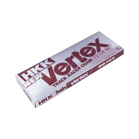 HKK Vertex SILVER トラックチェーン 1/2"×1/8" 106L NJS認定 シルバー