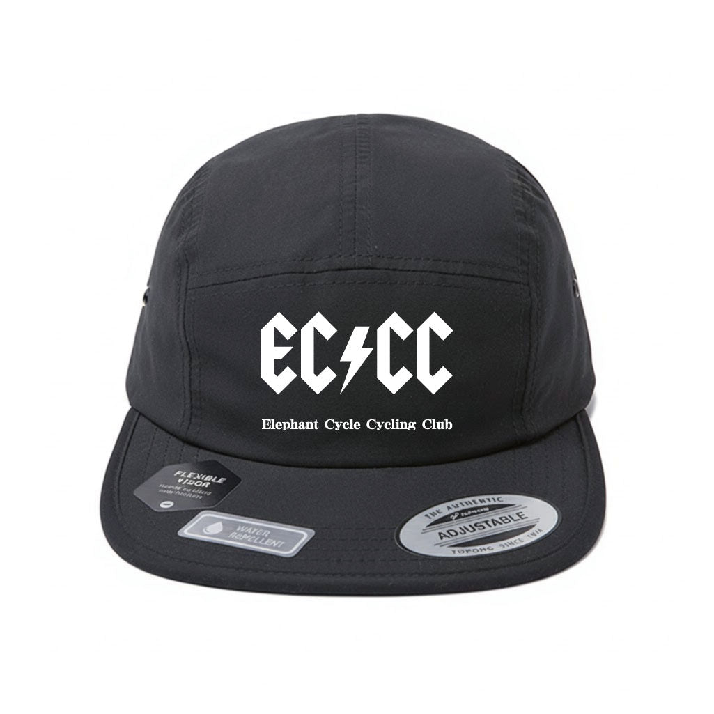 ECCC オリジナル キャップ｜撥水・軽量・折りたたみOK｜Flexfit 日本別注 “Water Repellent Jockey Cap”｜エレファントサイクル公式