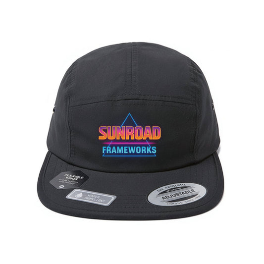 SUNROAD FRAMEWORKS ロゴキャップ｜撥水・軽量・折りたたみ仕様｜Flexfit 日本別注 Jockey Cap｜エレファントサイクル オリジナルフレーム公式グッズ