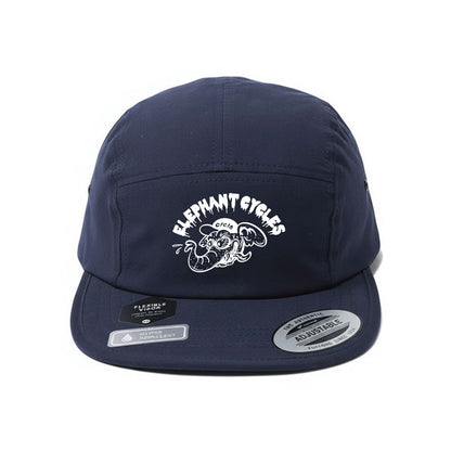 エレファントサイクル オリジナルキャップ｜ワル象デザイン｜撥水・軽量・折りたためる Jockey Cap｜Flexfit 日本別注モデル